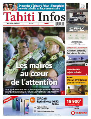 TAHITI INFOS N°2236 du 13 septembre 2022