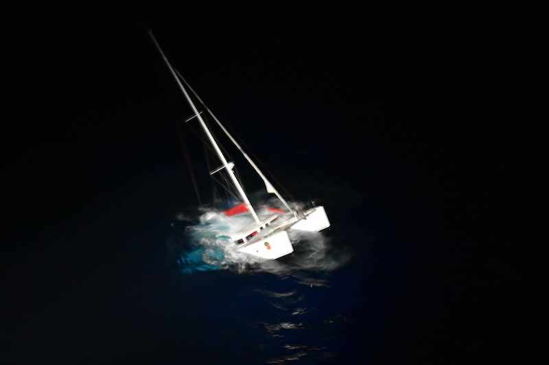 ​Un catamaran a fait naufrage au large de Moorea ce week-end