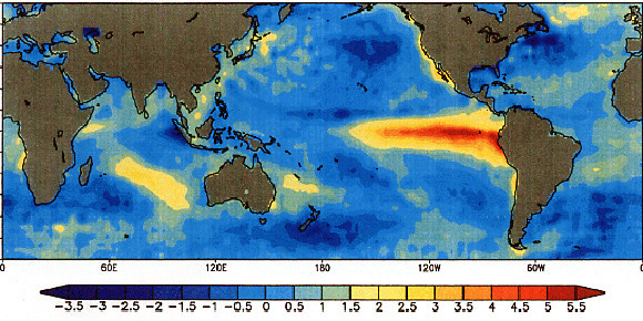Météo : 80% de probabilité d'un phénomène El Niño à la fin de l'année