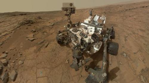 Le robot Curiosity accélère après sa première "année martienne"