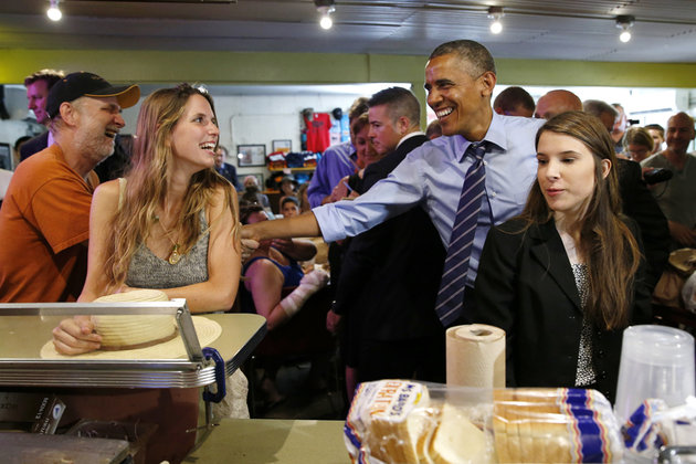 Obama resquille la file d'attente mais le paie cher