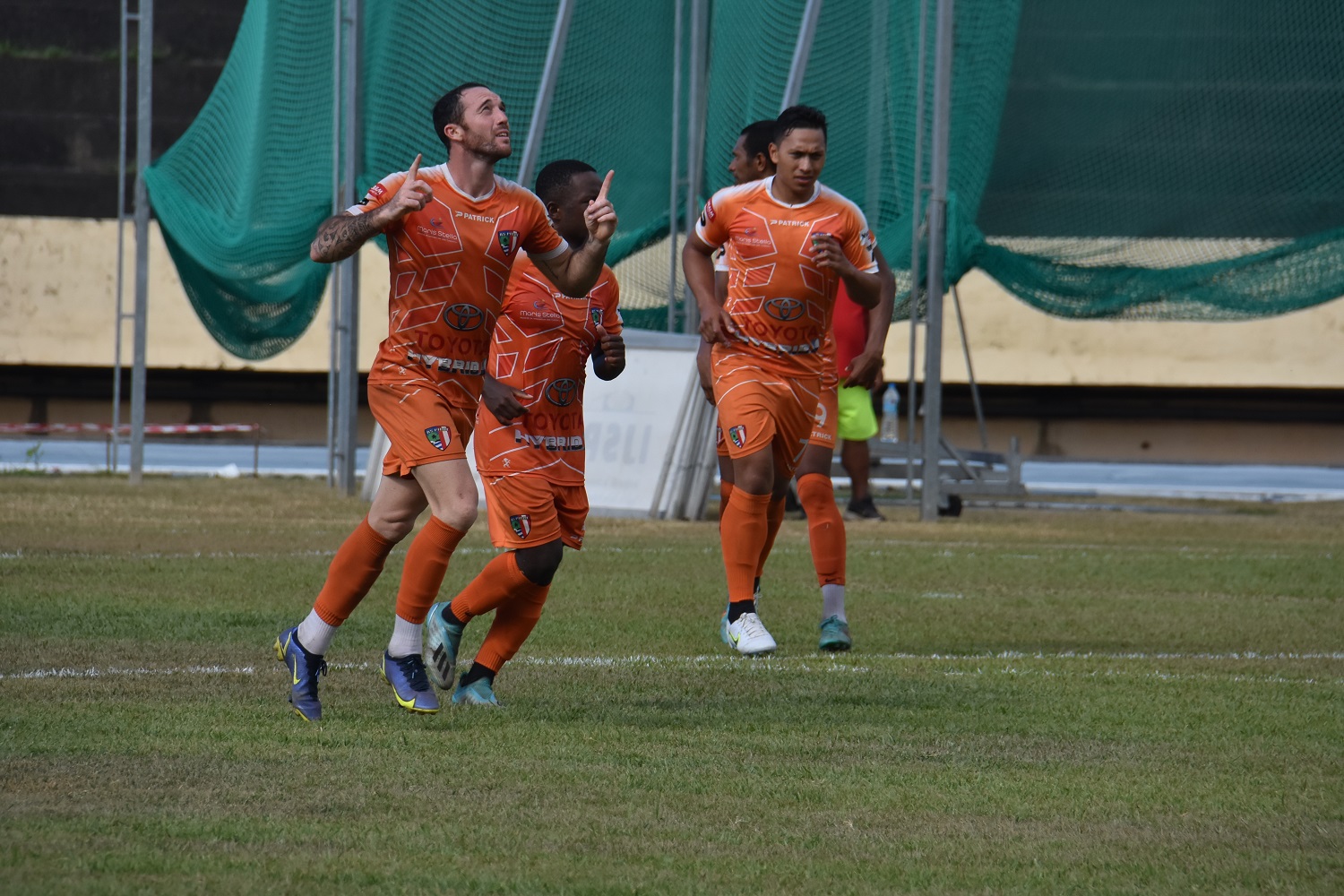 Grâce à son buteur, Benoit Mathon, Pirae s'est sorti d'un bien mauvais pas, samedi, face à Temanava.