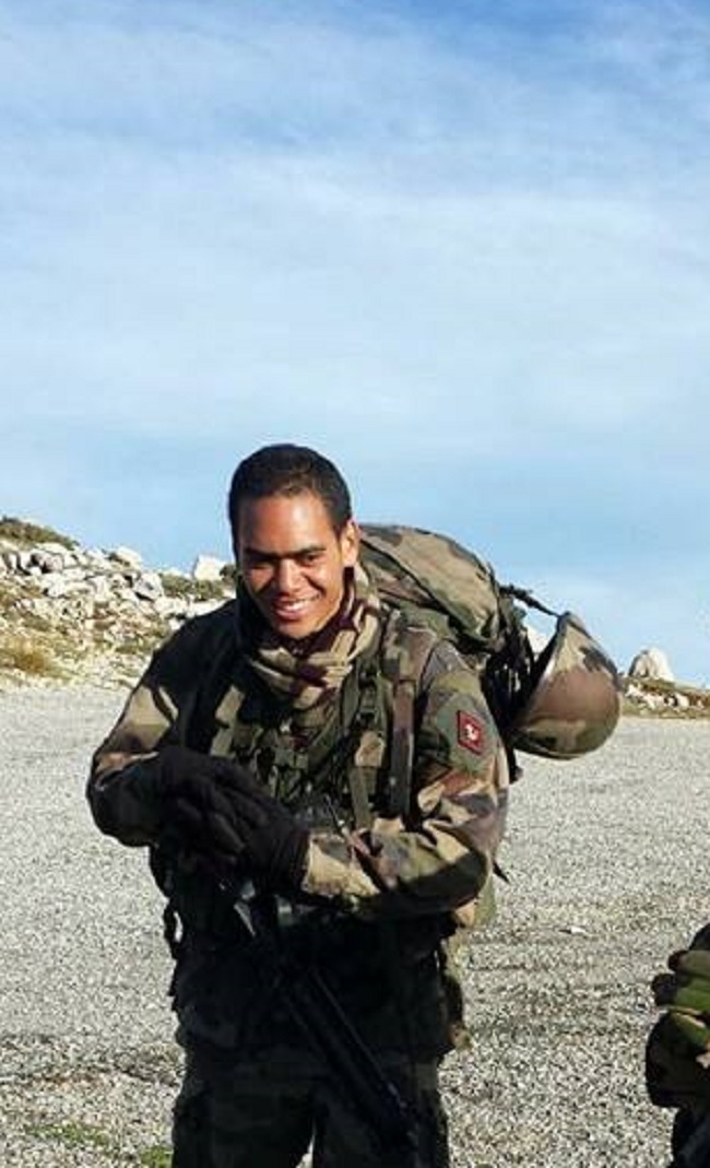 Teiva Li-Hip a été blessé au Mali dans l'attaque suicide du 14 juillet (Photo Facebook).