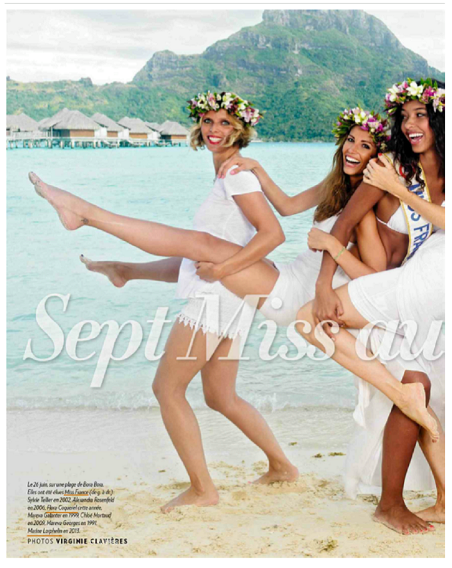 Les Miss France en Polynésie : à suivre dans le Paris Match de cette semaine (en date du 17 juillet).