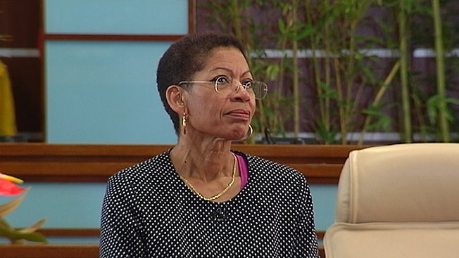 © NC 1ÈRE George Pau Langevin, au Congrès de Nouvelle-Calédonie