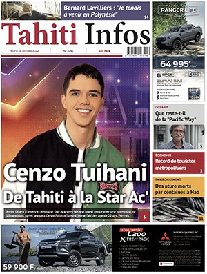 TAHITI INFOS N°2261 du 18 octobre 2022
