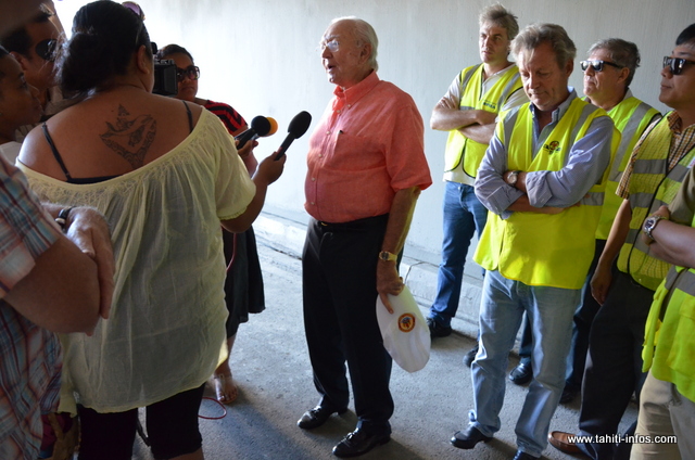 Inéligibilité : "J’irai jusqu’au bout de mes possibilités en tant que citoyen", assure Gaston Flosse