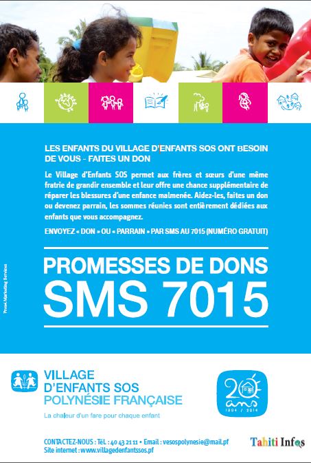 Pour ses 20 ans le Village d'Enfants SOS lance un appel aux dons