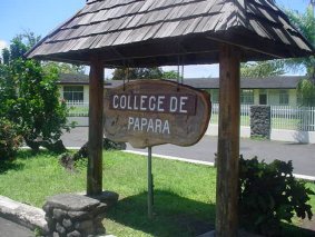 Cambriolage au Collège de Papara