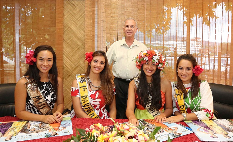 Miss Tahiti et ses dauphines visent d’autres titres