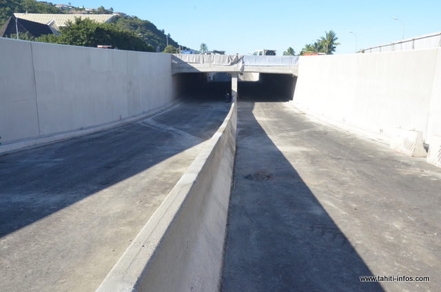 A partir de ce vendredi, les automobilistes pourront emprunter la voie de gauche de la trémie (si le véhicule fait moins de 2,7 m de haut).