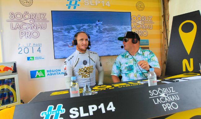 Steven Pierson, un des rares sufeurs pro polynésiens sévit sur le WQS