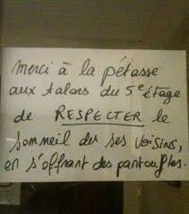 Le genre de petits mots à proscrire...