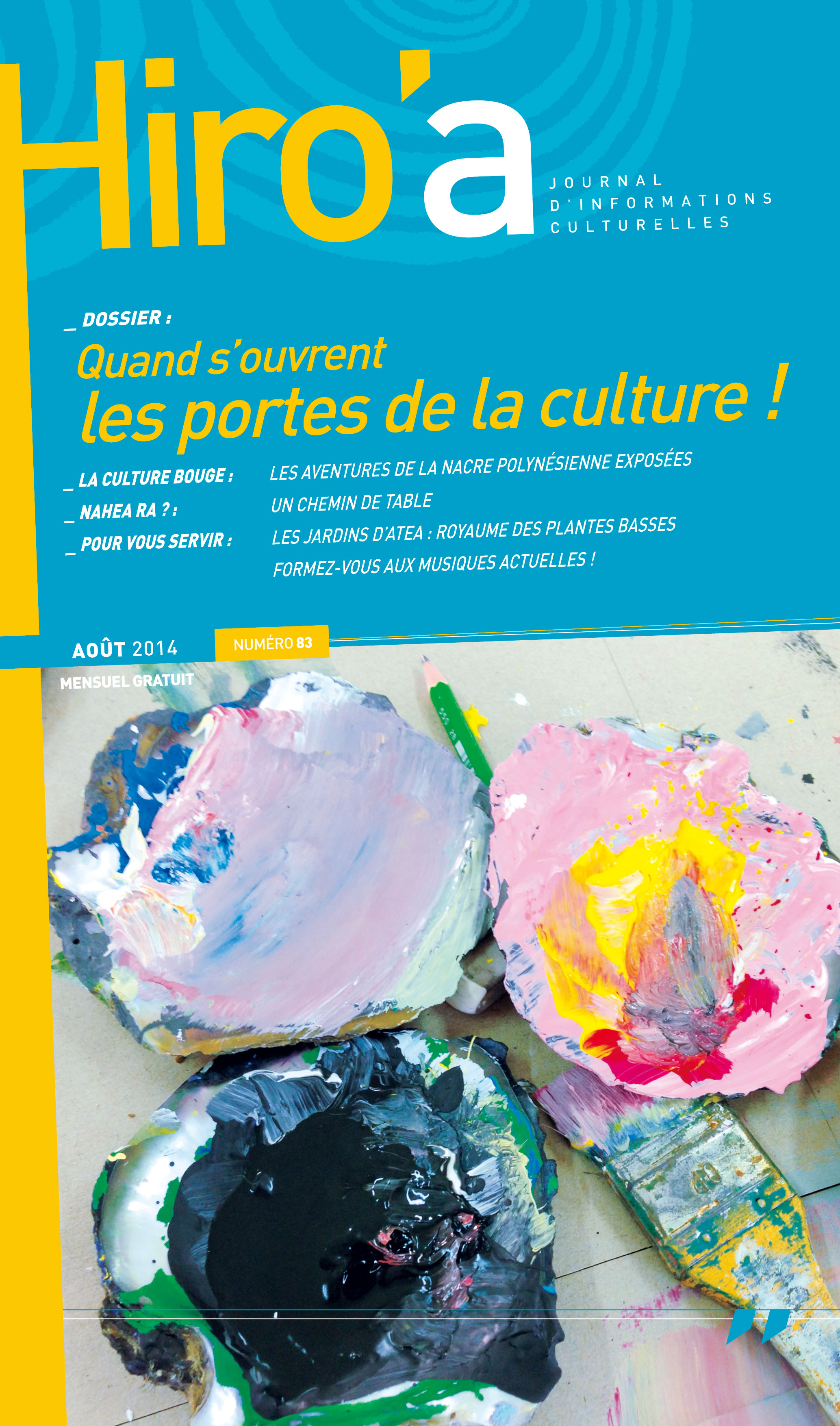 Bonne rentrée avec le 83ème Hiro'a !