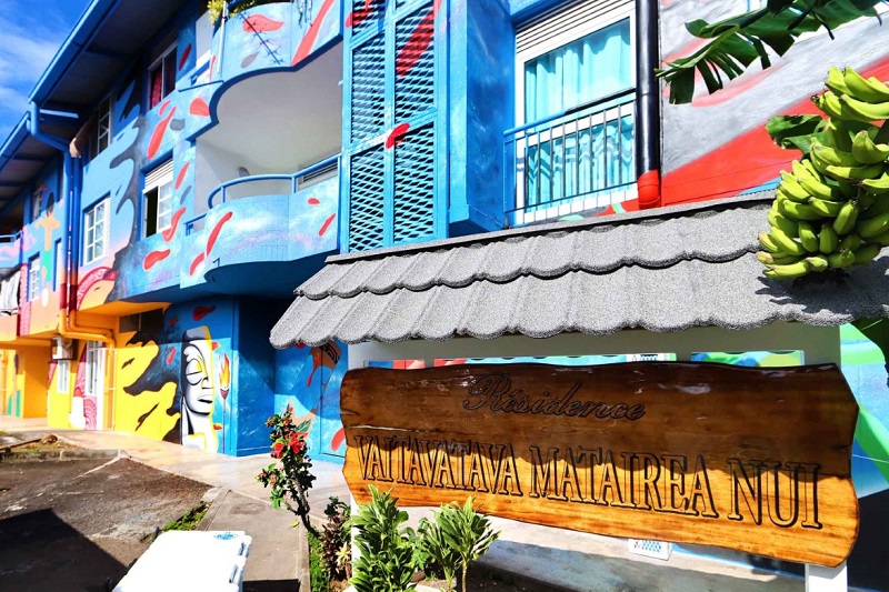 Le street art s'installe à la résidence sociale Vaitavatava