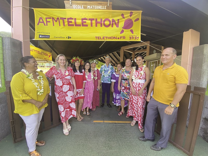 L’école Amahi se mobilise pour le Téléthon