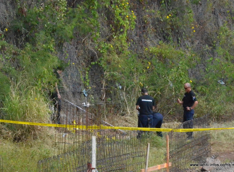 Quinze mois après la découverte des ossements le 28 mai 2013, la gendarmerie est en mesure de fournir les résultats d'une reconstitution faciale réalisée par l'IRCGN en métropole. Elle pourrait permettre l'identification d'une personne "de forte corpulence" qui aurait disparu en février ou mars 2013