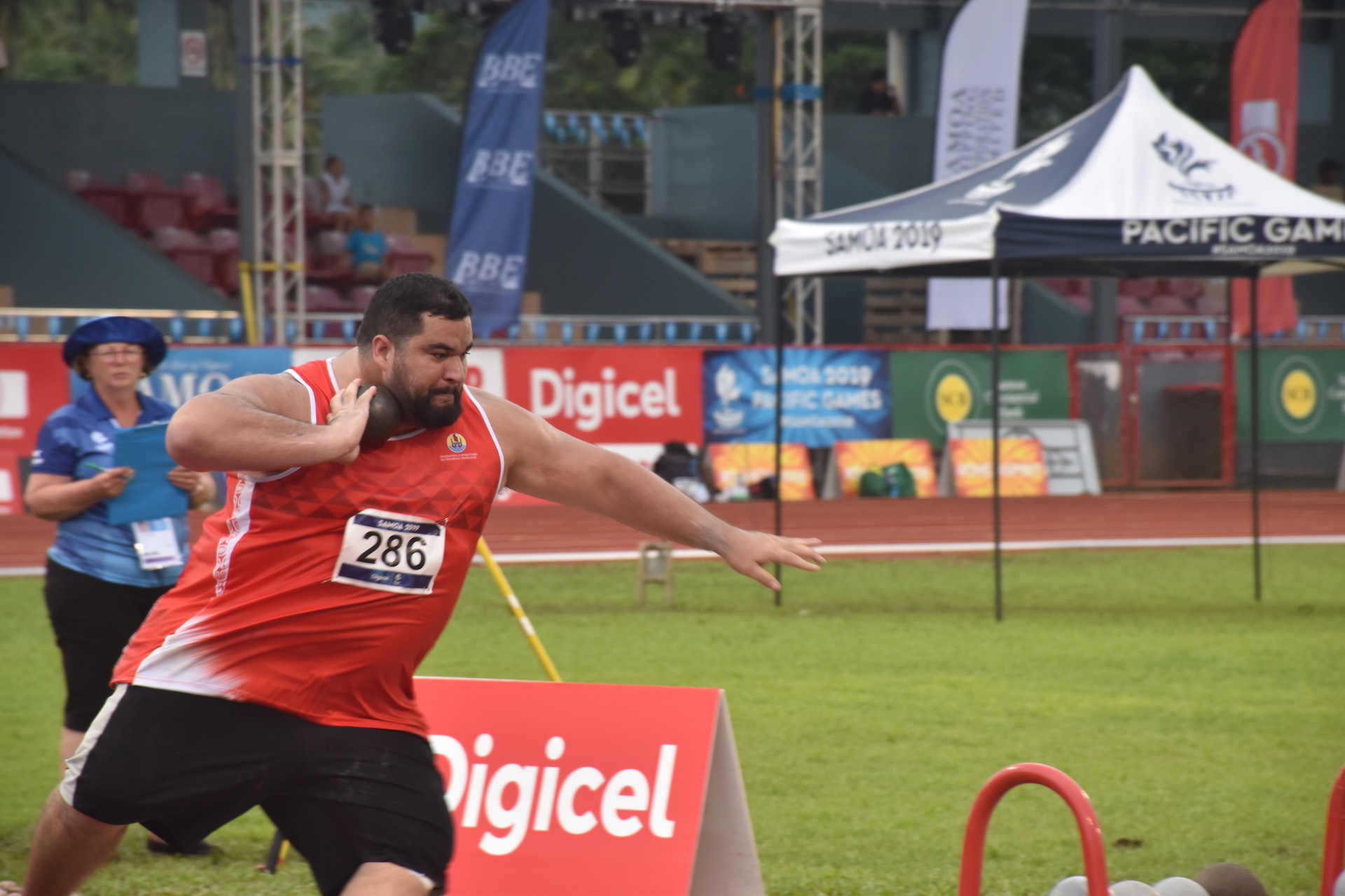 Même s'il ne lance plus au plus haut niveau, Tumatai Dauphin a pris part aux Jeux de 2019 et aux Mini-Jeux de juin dernier à Saipan où il a remporté l'or.