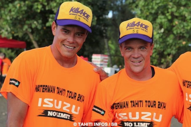 Tamarua et Teva Poulain