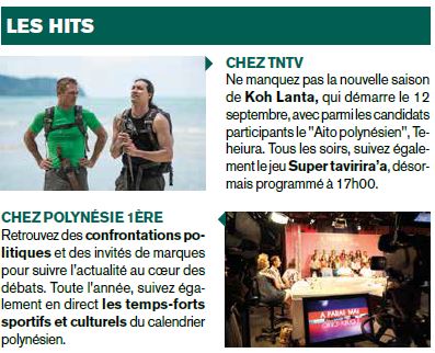 Les Télés font leur rentrée entre infos, traditions évènements et humour