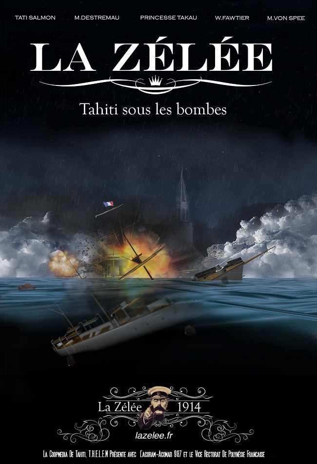 La Zélée, porte d’entrée de la Grande guerre à Tahiti avec un web-documentaire