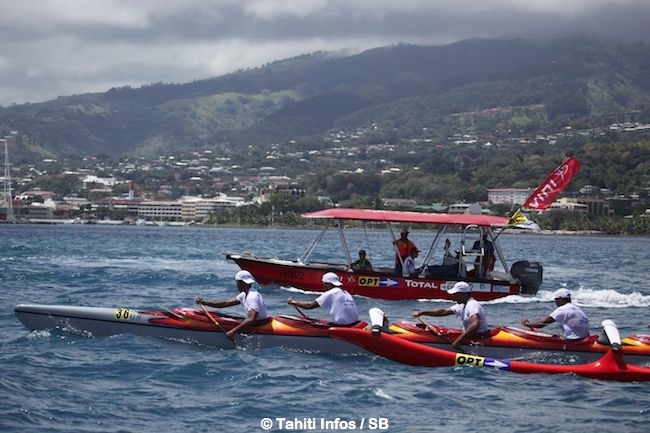 Va’a V 6 – Pacific Mousse Va’a race : victoire d’OPT, la naissance d’une grande équipe ?