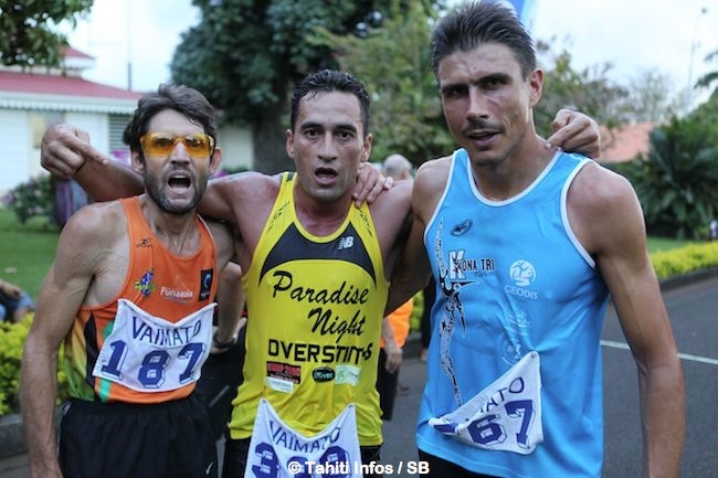 Jean Marc Carcy, Teiva Izal et Johann Hotellier