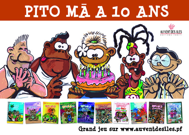 La BD Pito Ma "100% locale" fête ses dix ans chez les Kiwis