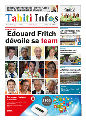 Cliquez sur la UNE pour lire le journal