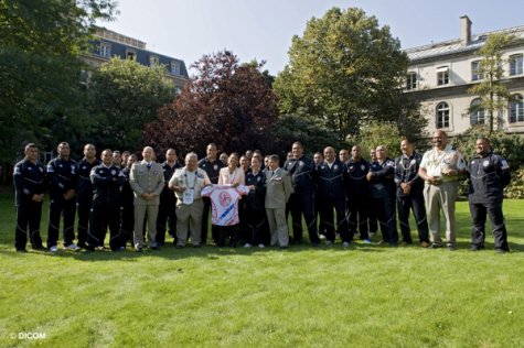 Le XV du Pacifique en visite au ministère des Outremer