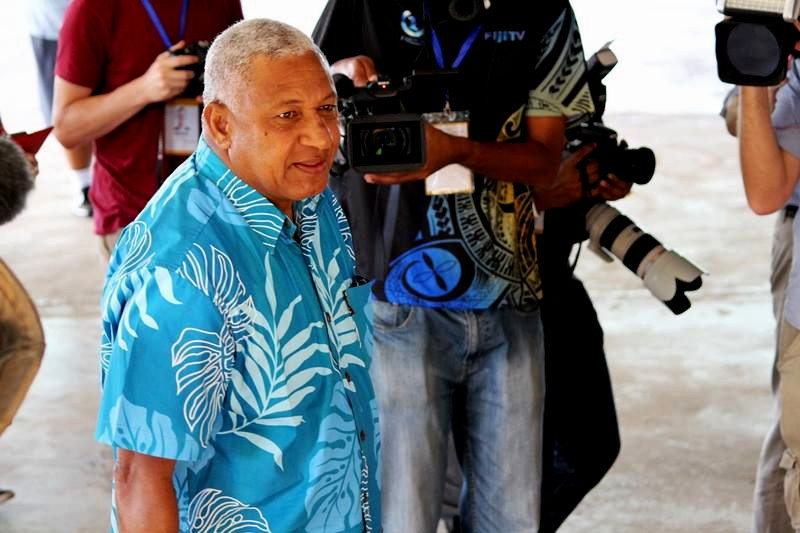 Avec près de 60 pour cent de voix, Franck Bainimarama semble être en passe de réussir sa transition démocratique