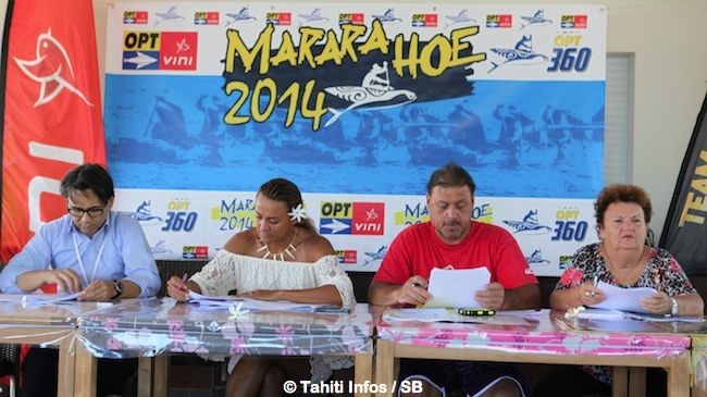 Marc Chapman, Chantal Bigot, Arihi Rota et Doris Hart