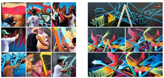 Une exposition gratuite des graphs du Festival Ono'u au Méridien