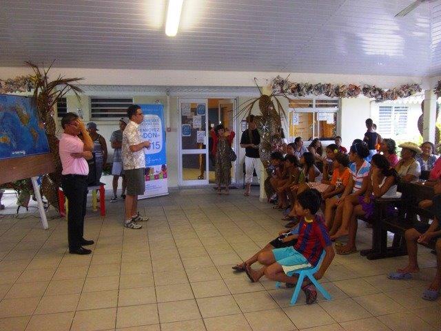 Une cantatrice chez les enfants du Village SOS