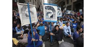 Climat: quelque 3.000 manifestants à Wall Street