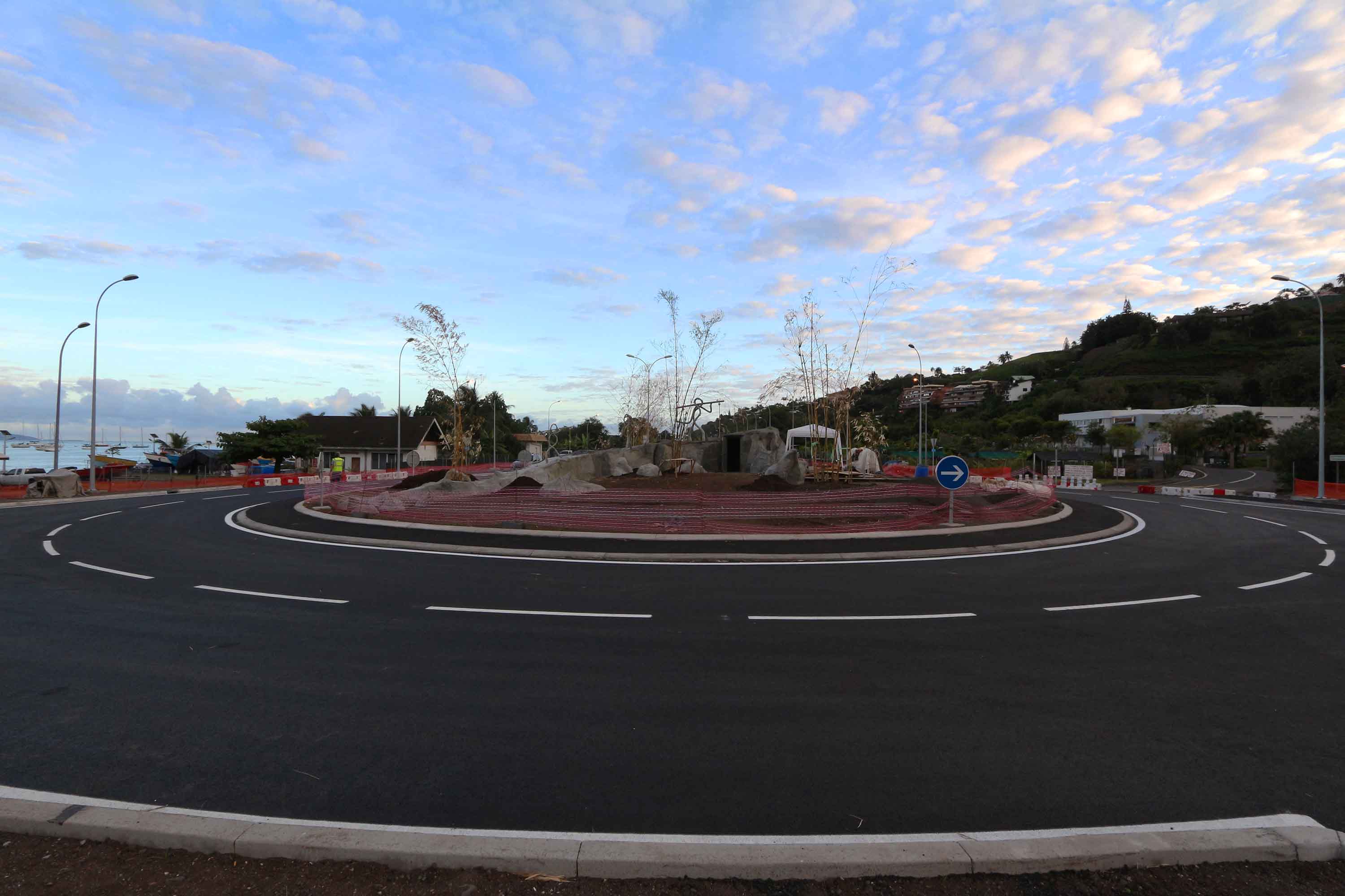 Punaauia: le tunnel et le giratoire sont ouverts