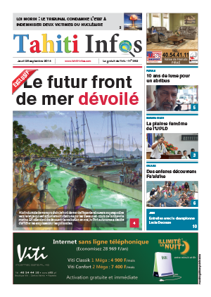TAHITI INFOS N°262 du 25 septembre 2014