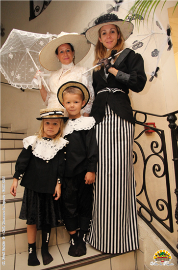 Papeete: Un défilé "de l'ancien temps" dans les jardins de la mairie