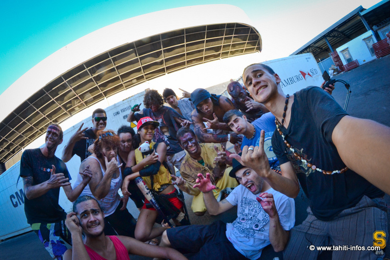 Tournage : Zombies in Tahiti