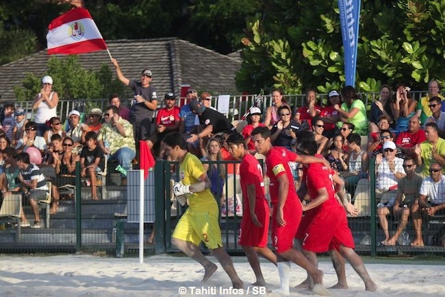 Beachsoccer – Tiki Toa vs Angleterre : victoire 4 – 1 pour Tahiti !