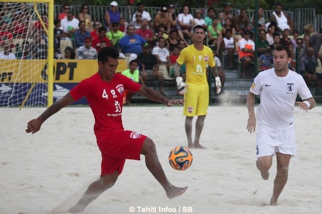 Beachsoccer – Tiki Toa vs Angleterre : une deuxième victoire 3-2, dans la douleur !