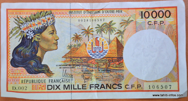 En valeur, 5 milliards d'anciens Fcfp toujours dans la nature