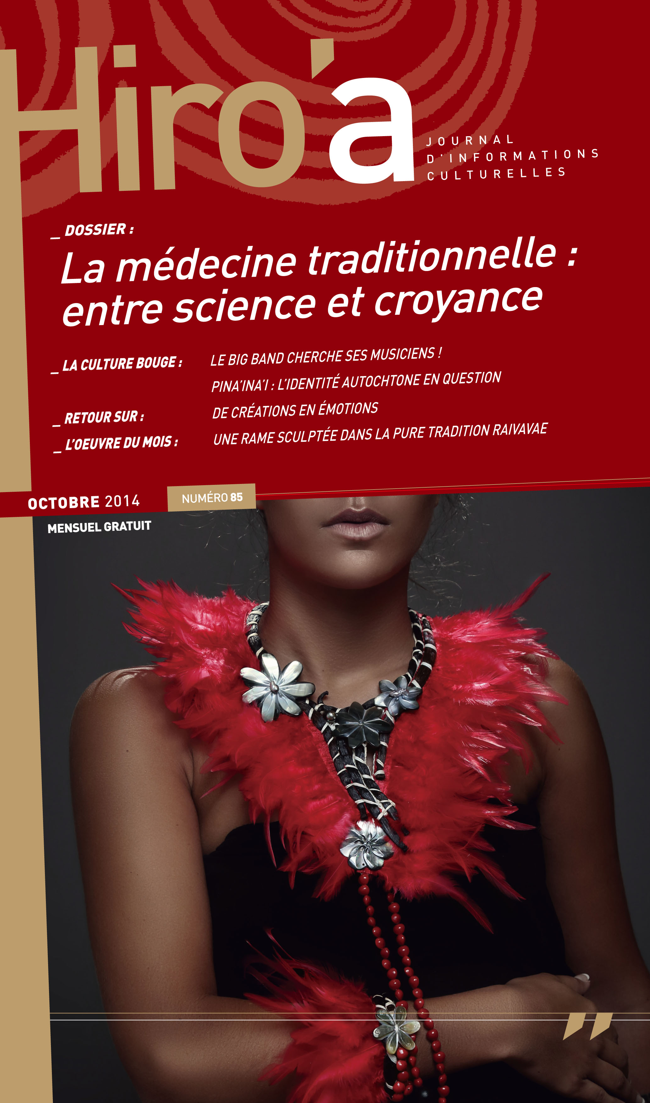 Hiro'a : parution du 85ème numéro