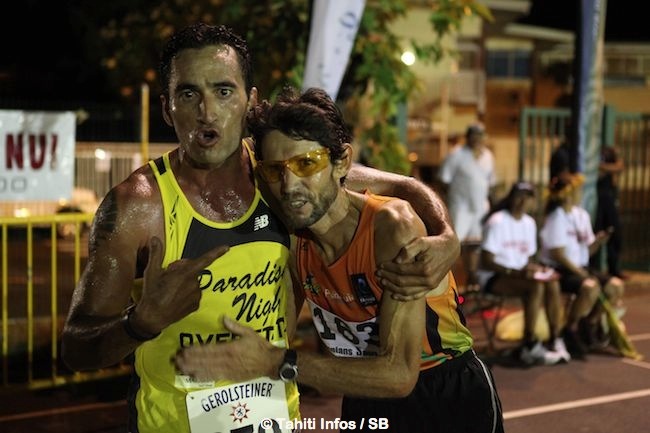 Teiva Izal et Jean Marc Carcy, 2ème et 3ème au scracth