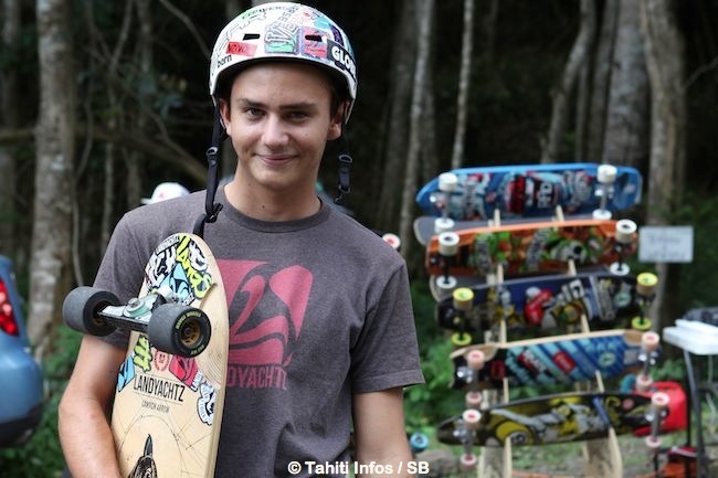 Skate – démo de ‘longboard’ : la naissance du premier club de skate à Tahiti !