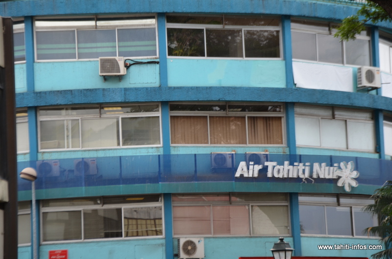 Le siège d'Air Tahiti Nui, à Papeete