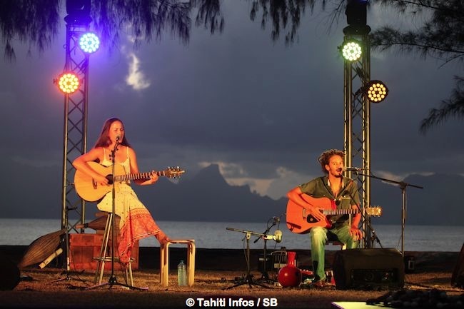 Vaiteani et Luc – les deux artistes polynésiens poursuivent leur chemin vers une carrière professionnelle !