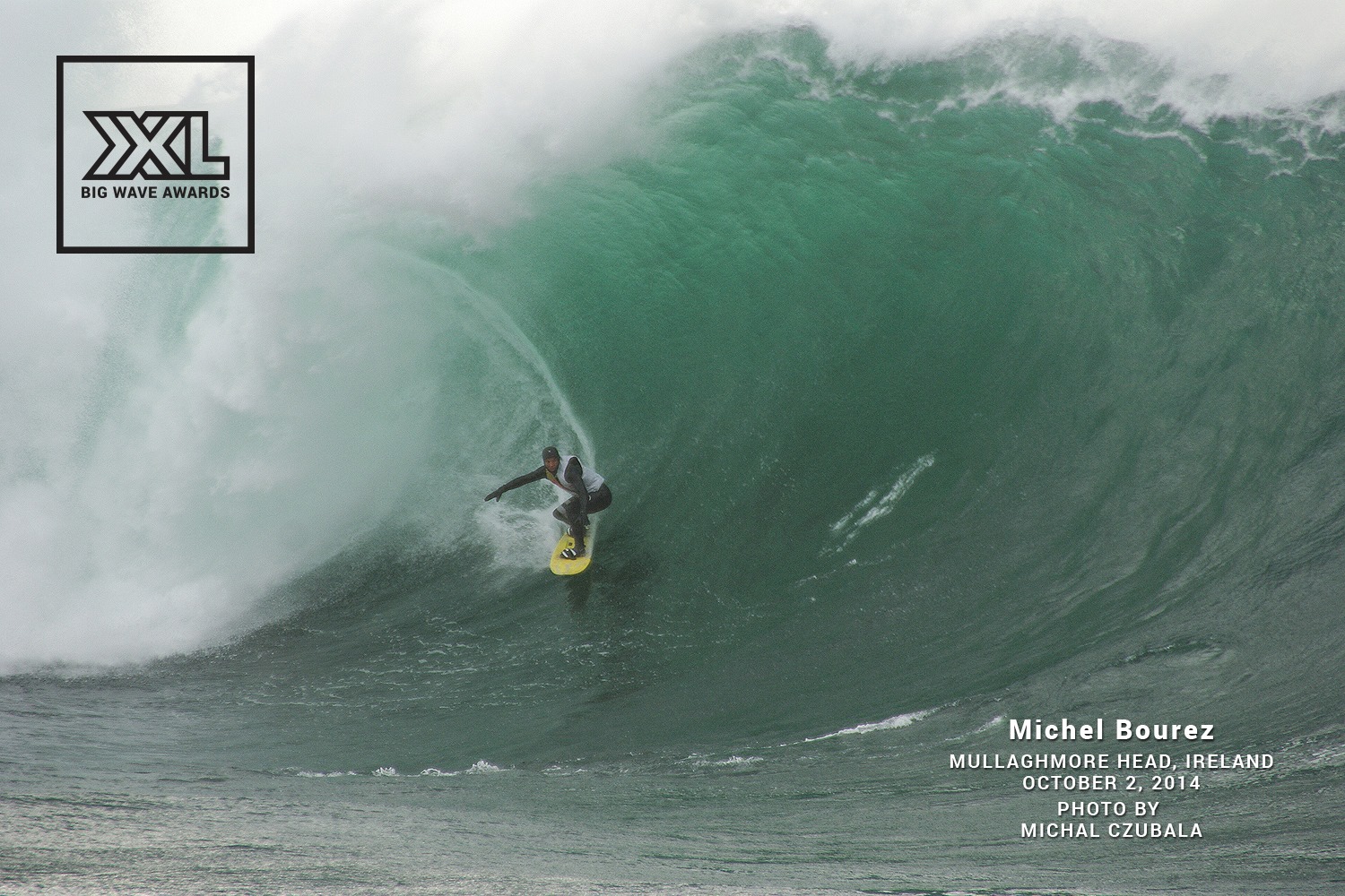 Michel Bourez – le ‘Spartan’ a osé affronter Mullaghmore Head, une des plus grosses vagues d’Europe !