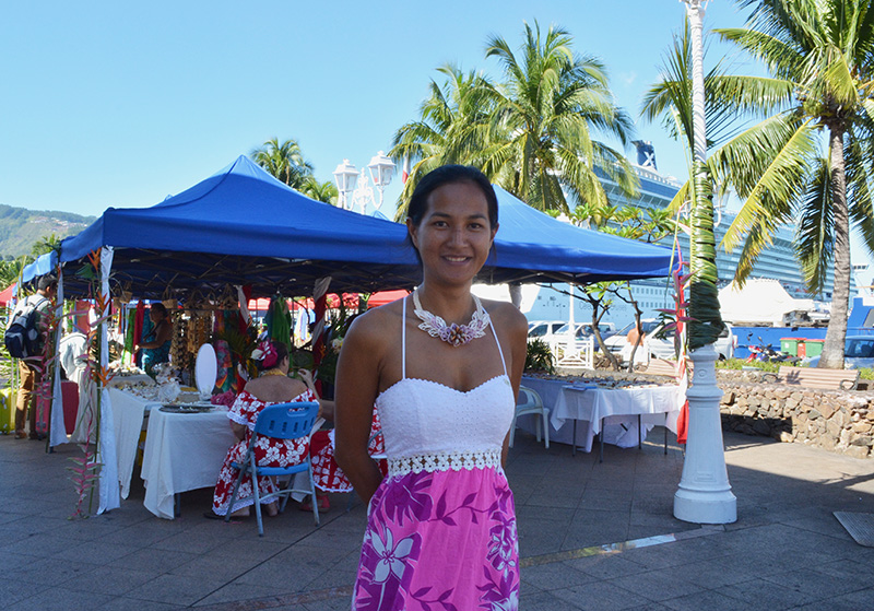 Dimanche, 3500 croisiéristes ont débarqué à Papeete