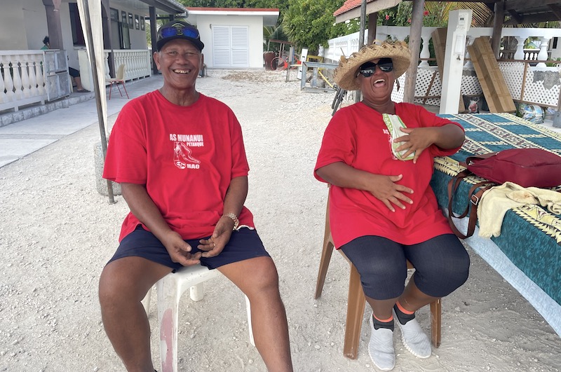 Les 13 équipes participantes étaient composées de couples.©Teraumihi Tane